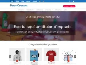 Plantilla Demo eCommerce